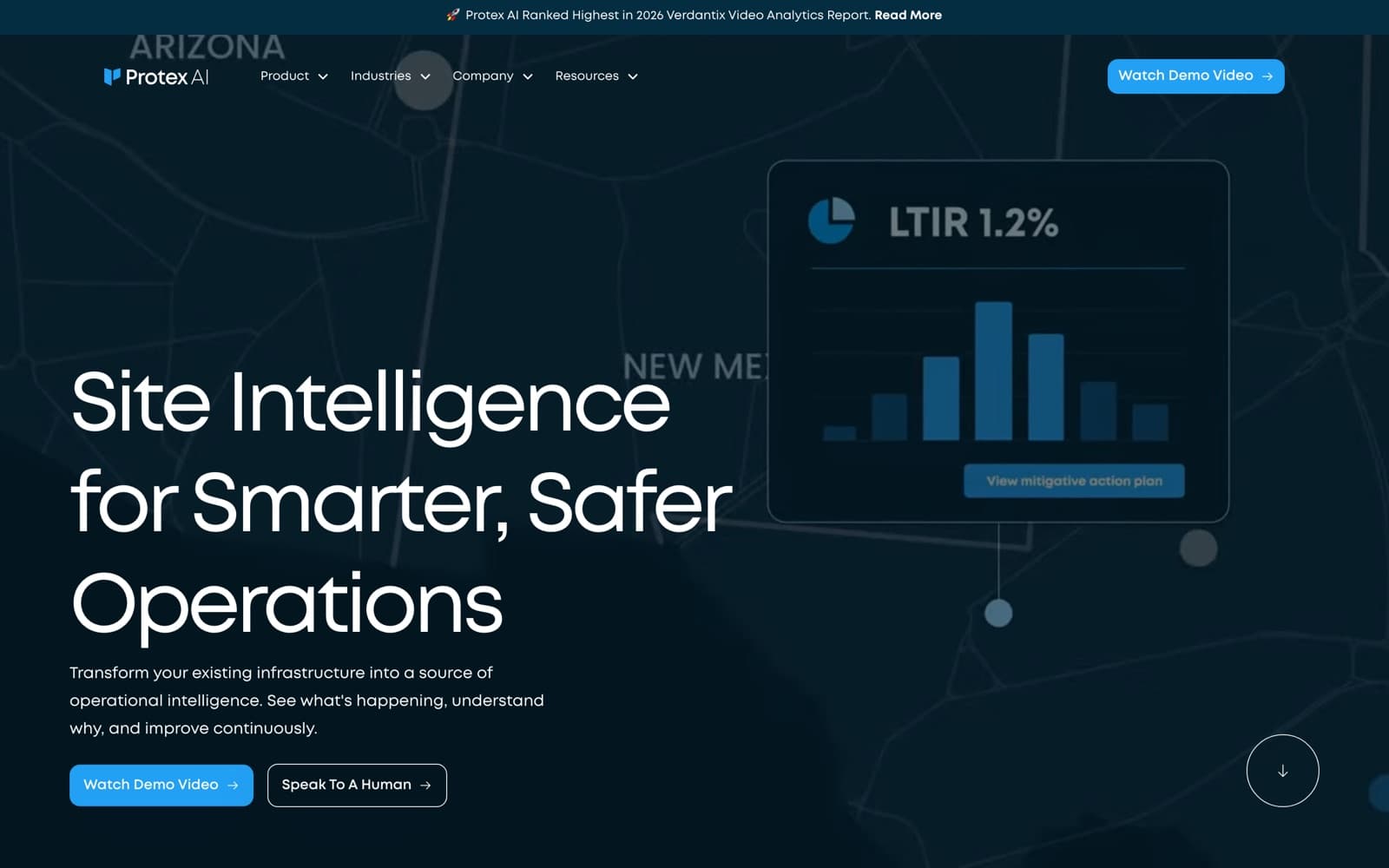 Protex AI — SaaS · Web design project by ZevGeeks